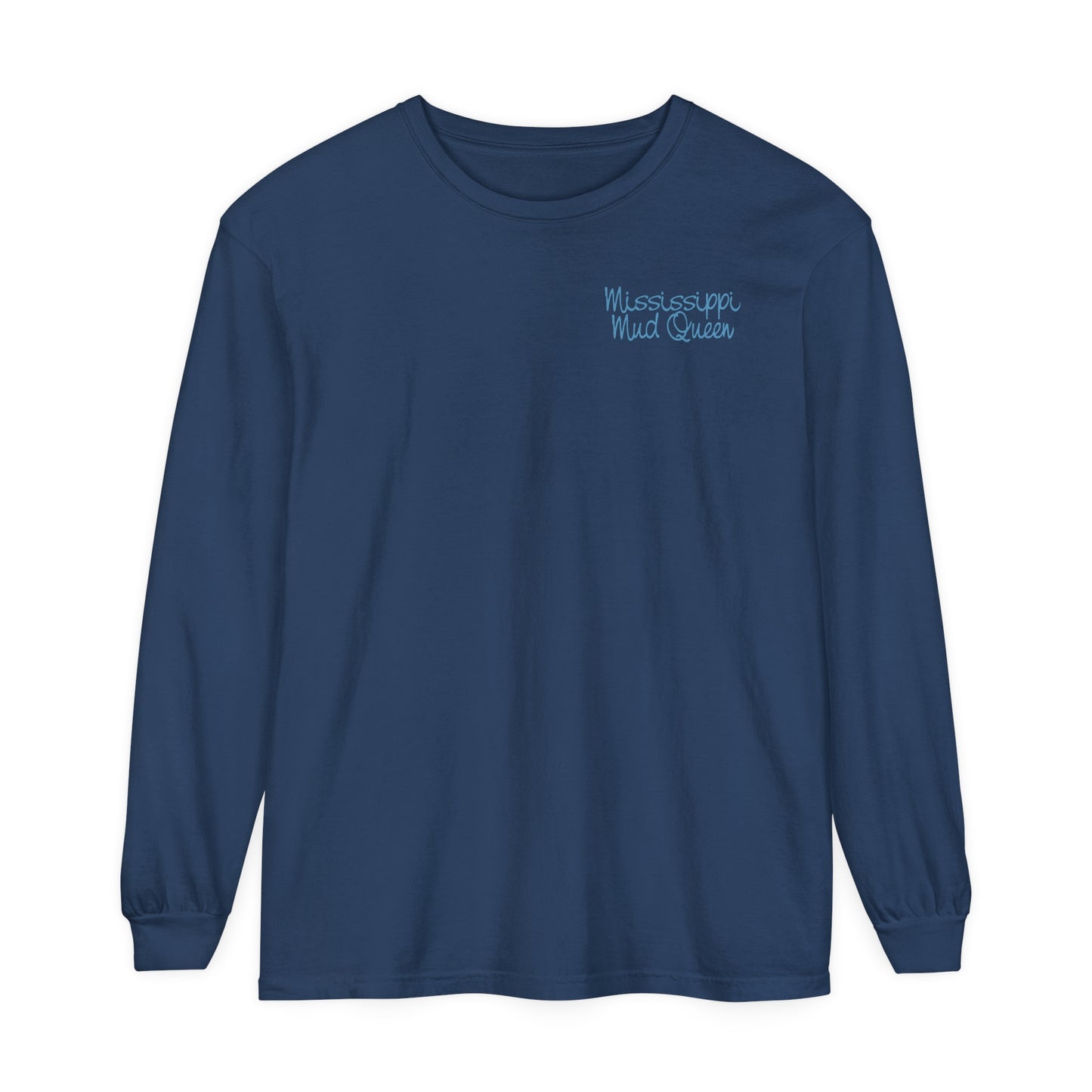 MMQ Unisex Garment-dyed Long Sleeve T-Shirt
