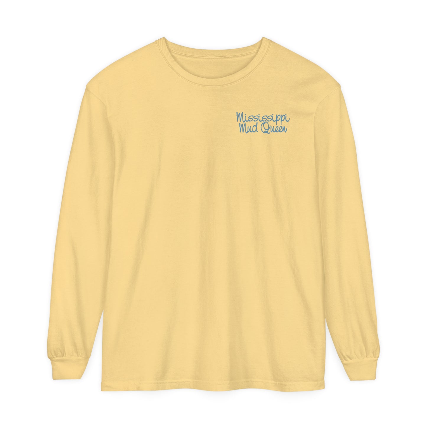 MMQ Unisex Garment-dyed Long Sleeve T-Shirt