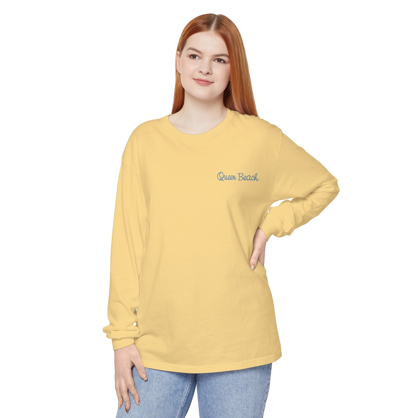 Queen Beach Long Sleeve T-Shirt