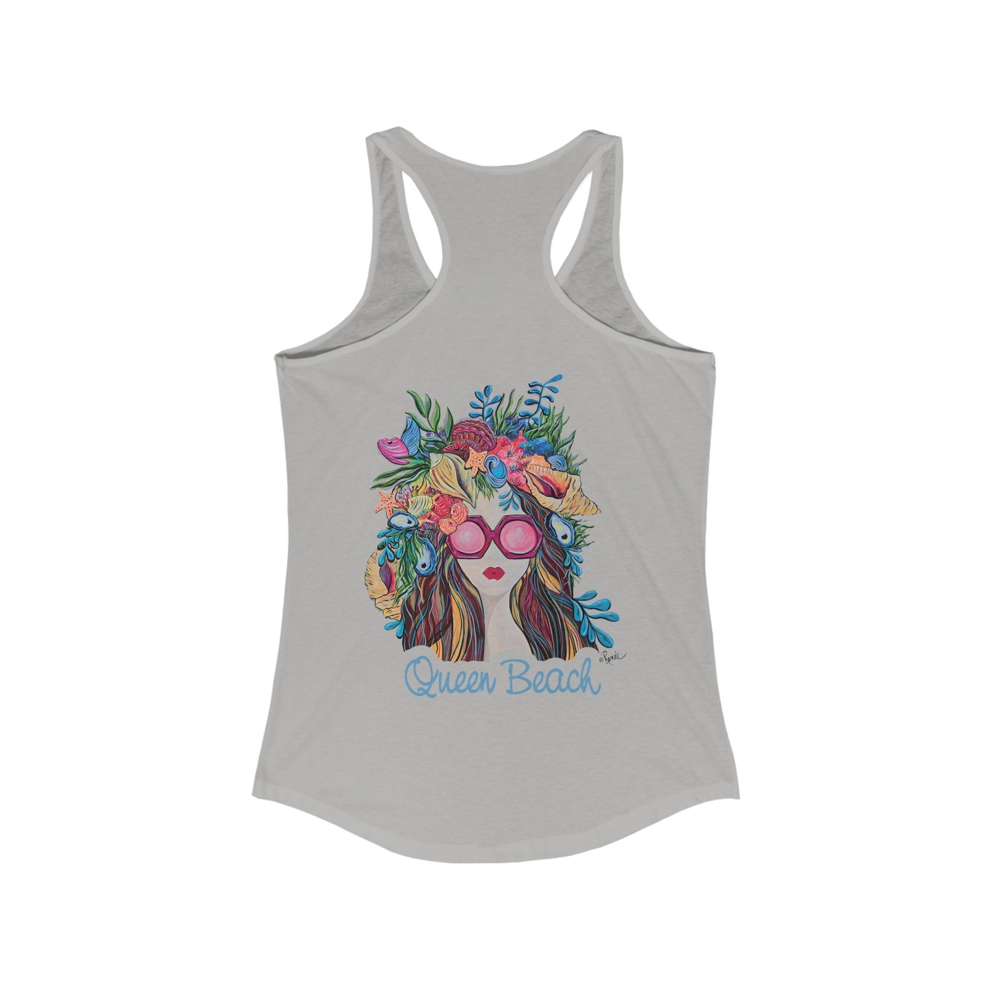 Queen Beach Ideal Racerback Tank