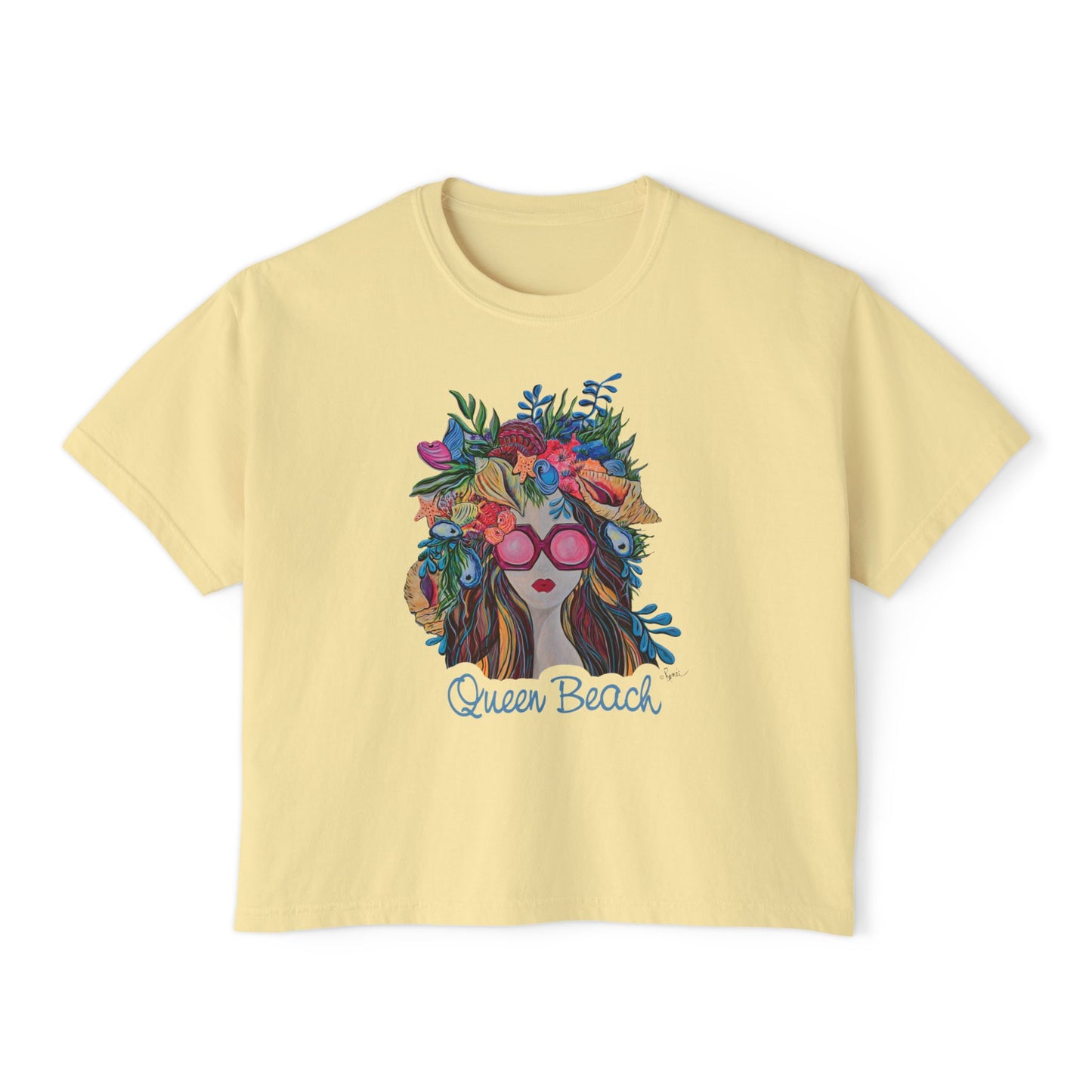 QB Women's Boxy Tee