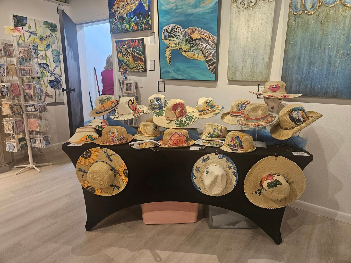 Hand-Painted Hats