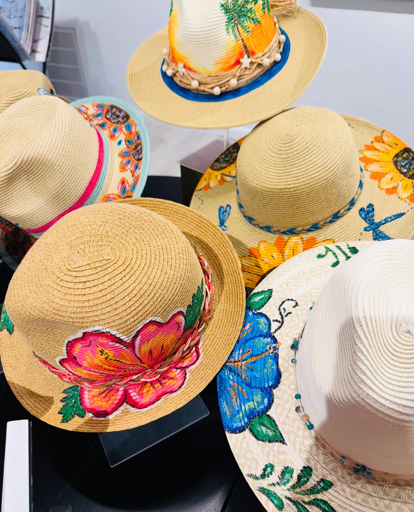 Hand-Painted Hats