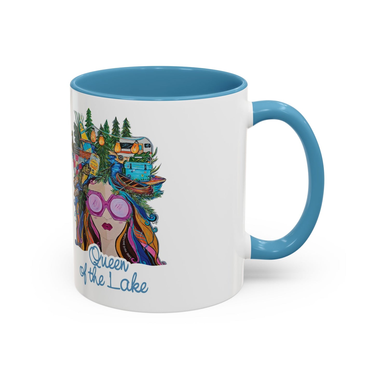Queen of the Lake Accent Coffee Mug