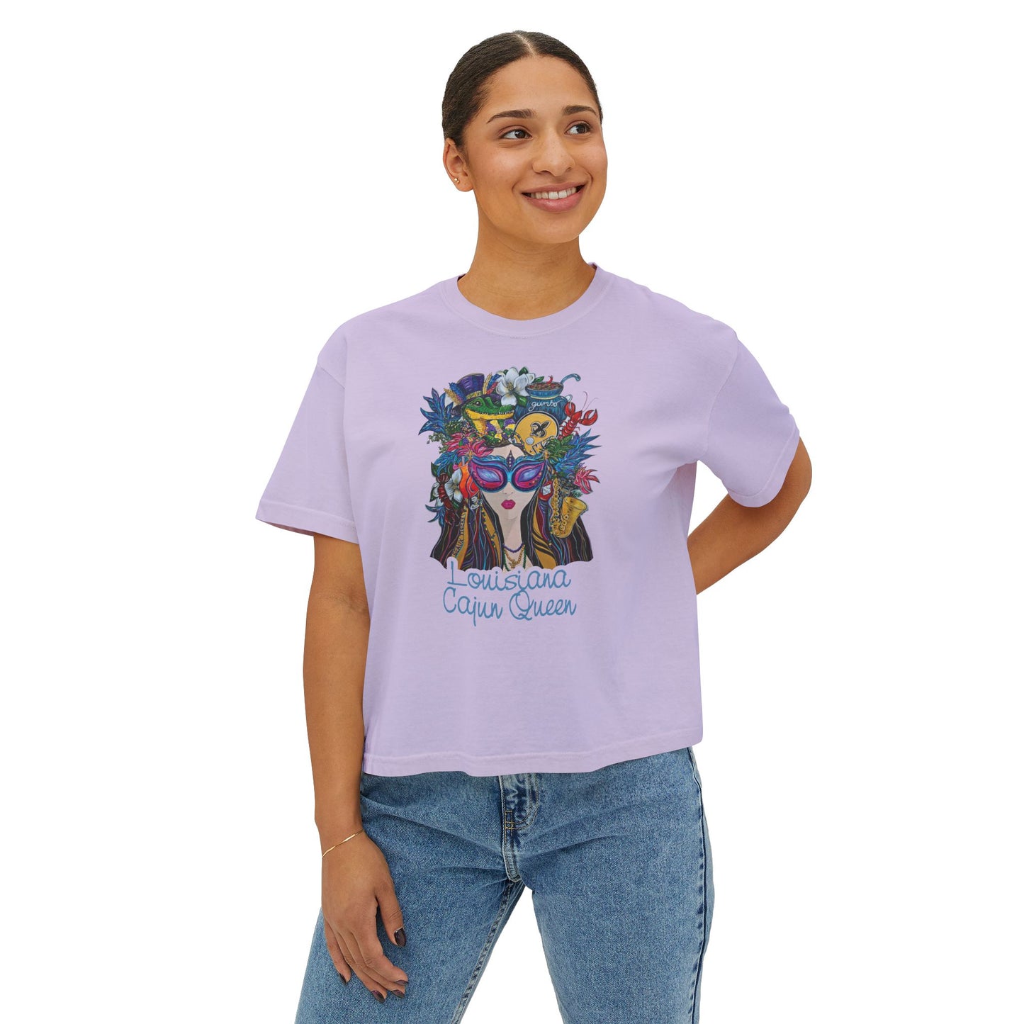 LA Women's Boxy Tee