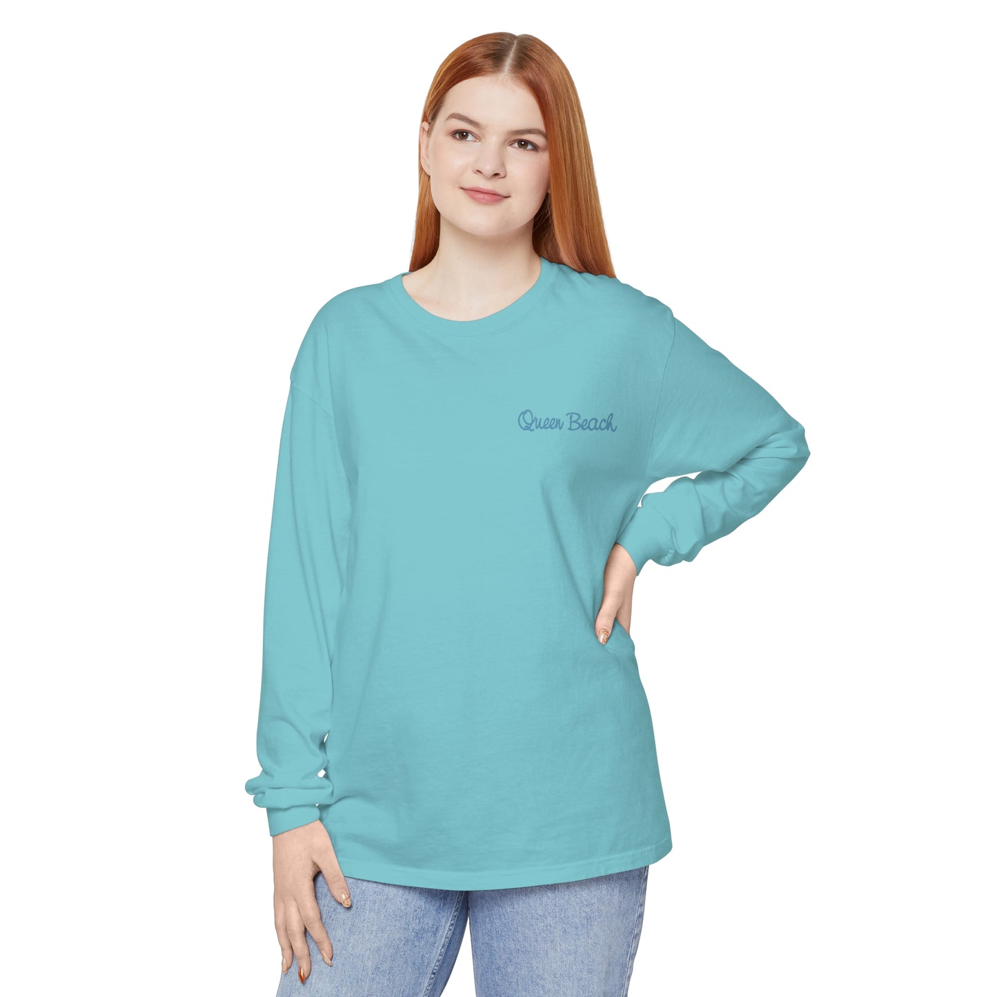 Queen Beach Long Sleeve T-Shirt
