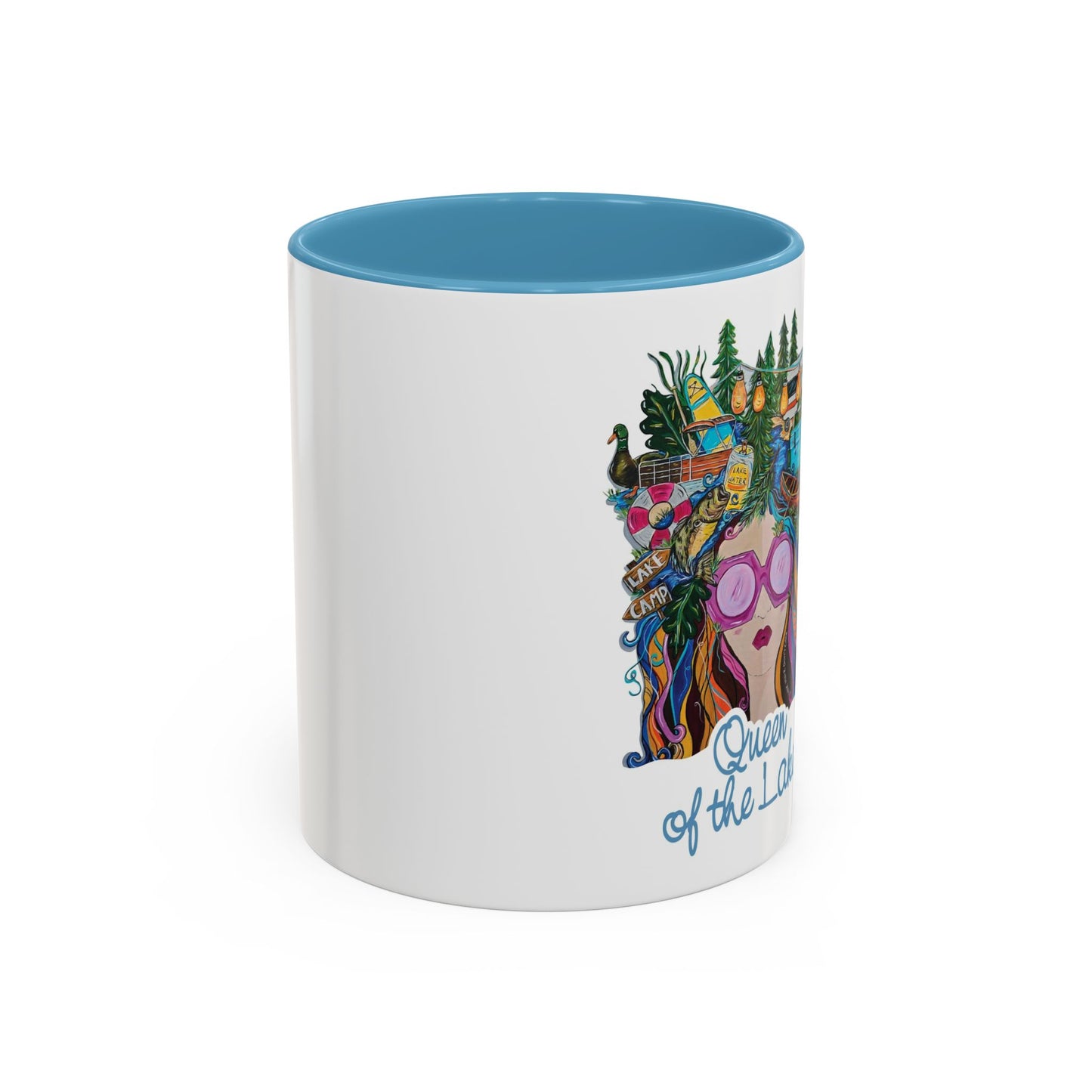 Queen of the Lake Accent Coffee Mug