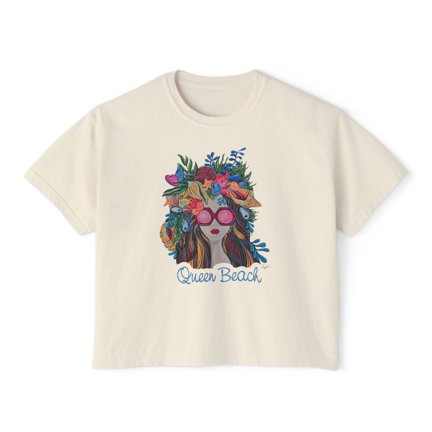 QB Women's Boxy Tee