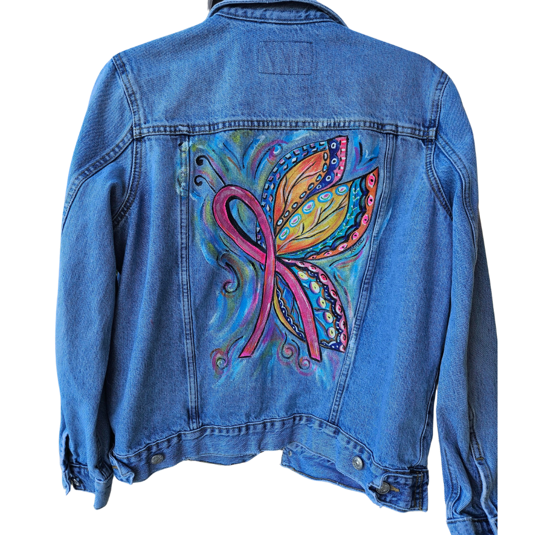 Hand-Painted Denim