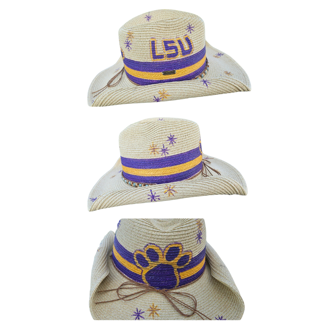 Hand-Painted Hats
