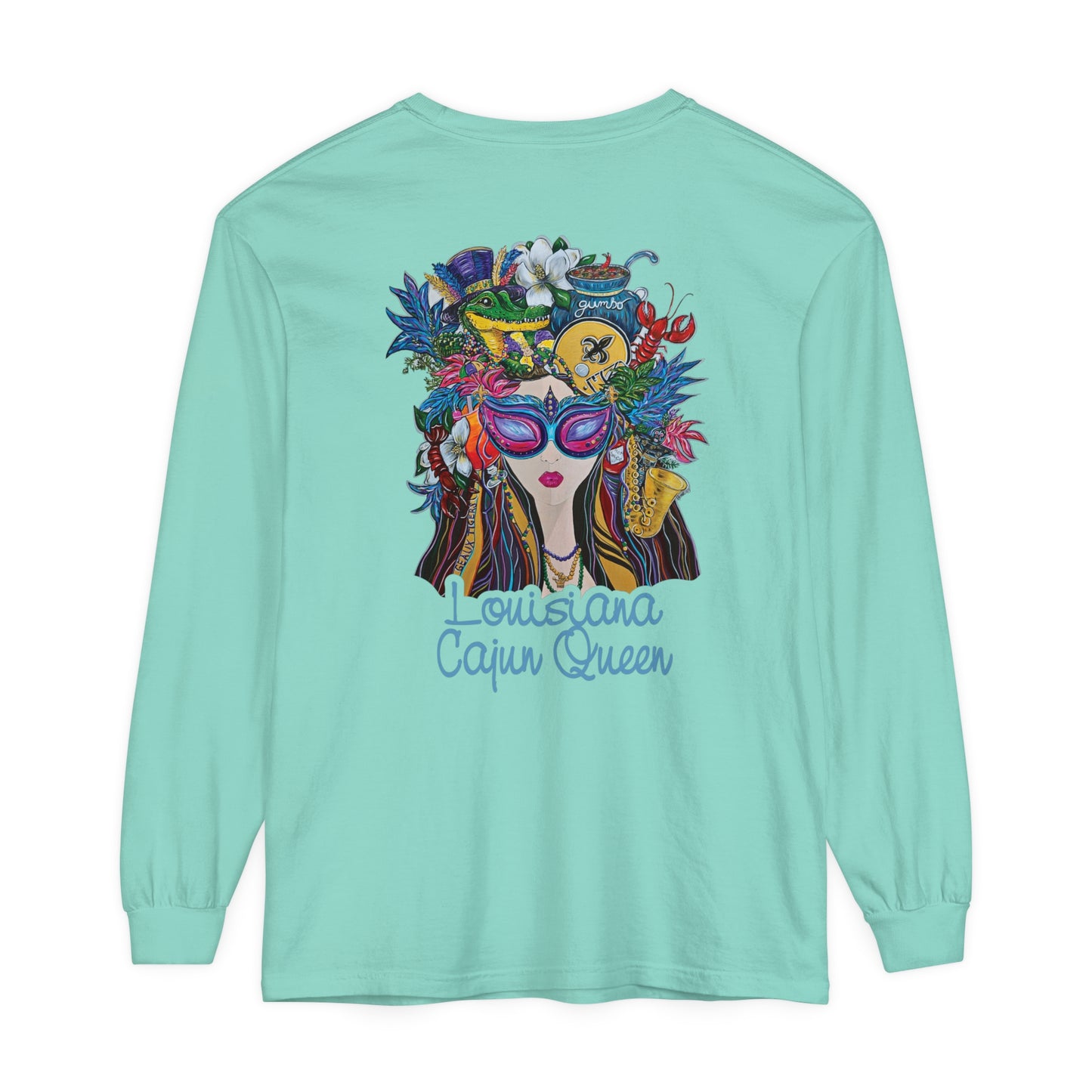 LA Cajun Queen Long Sleeve T-Shirt