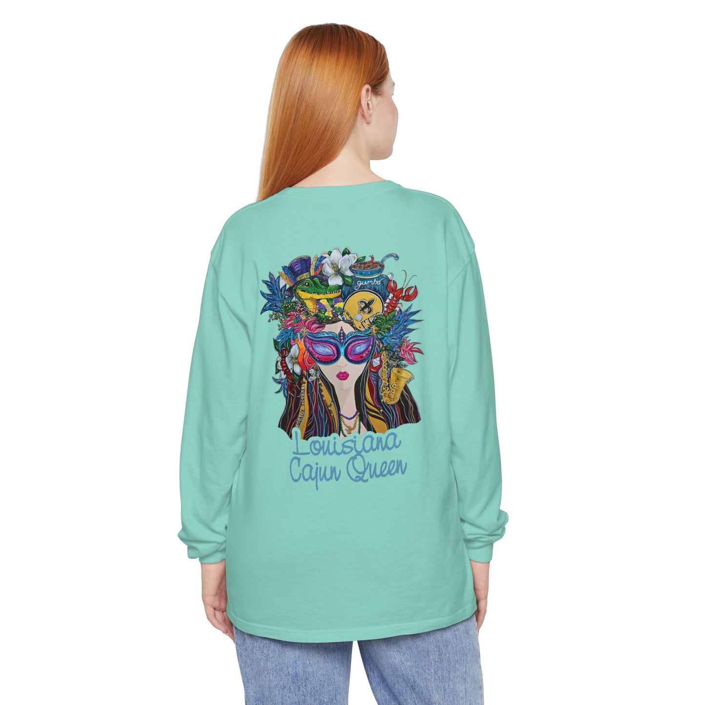 LA Cajun Queen Long Sleeve T-Shirt