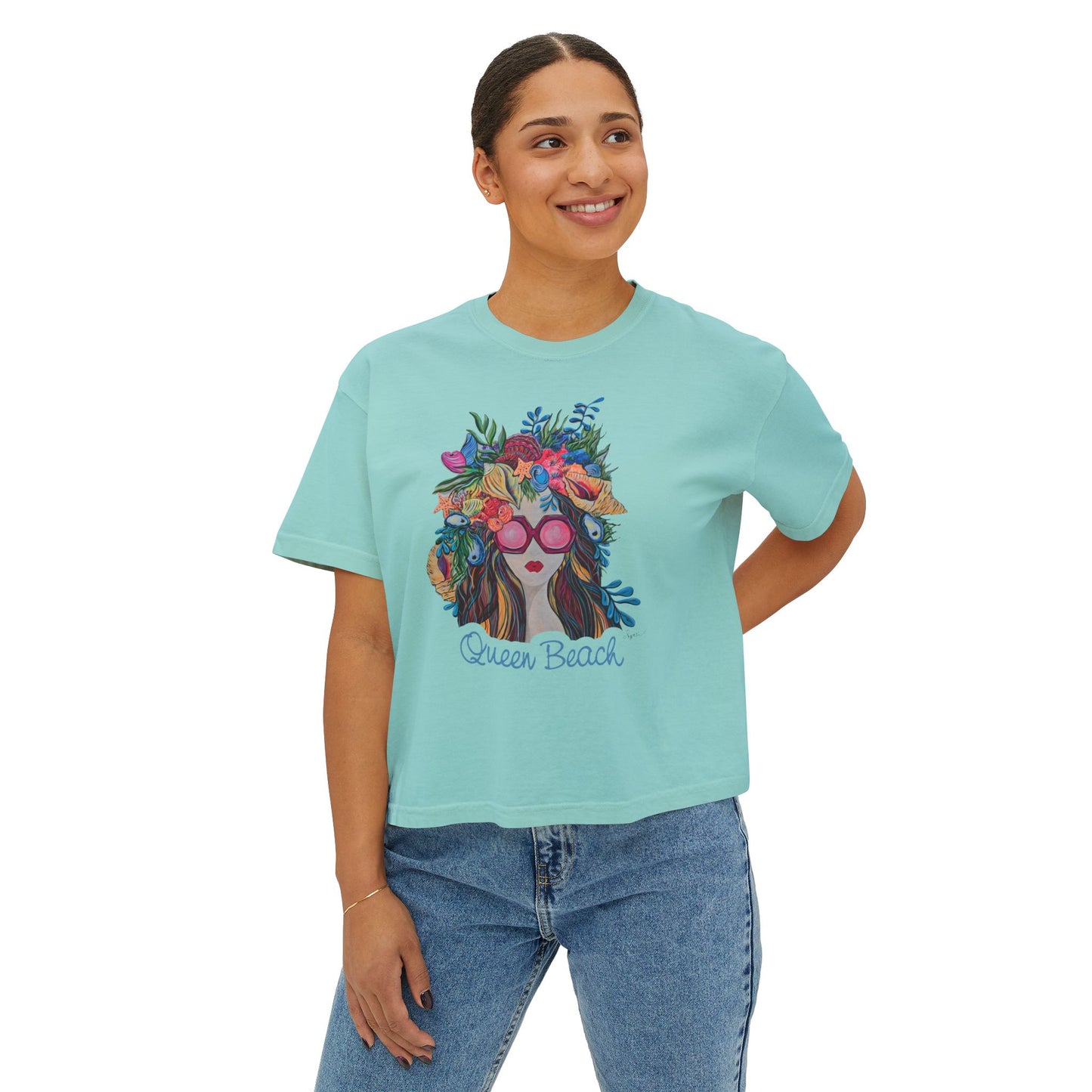 QB Women's Boxy Tee