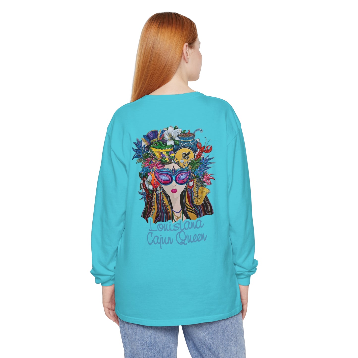 LA Cajun Queen Long Sleeve T-Shirt