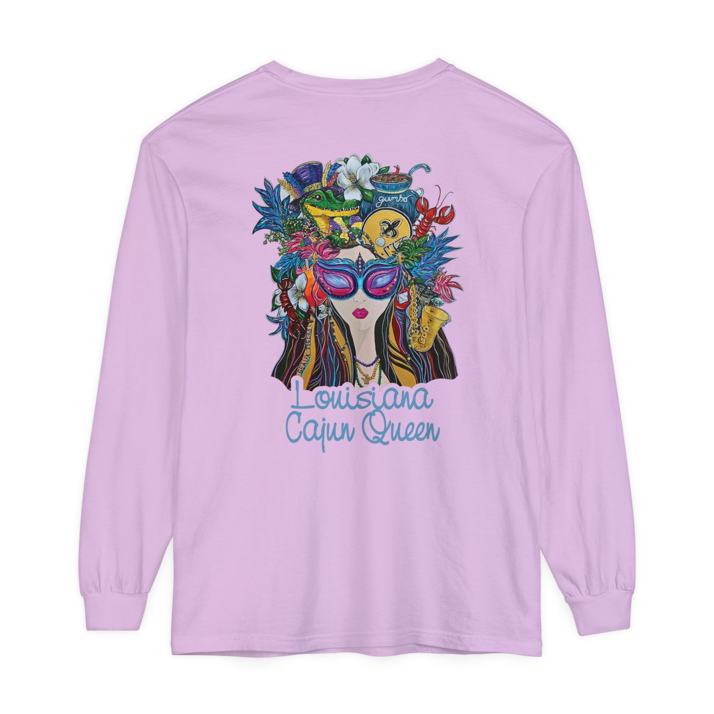 LA Cajun Queen Long Sleeve T-Shirt