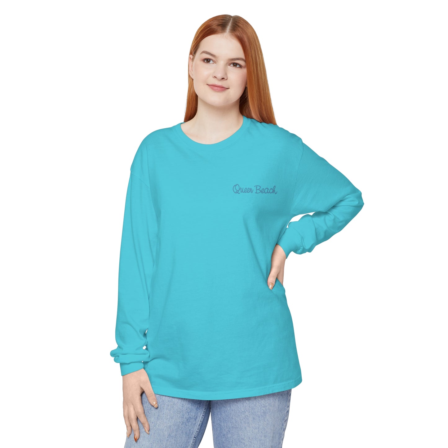 Queen Beach Long Sleeve T-Shirt