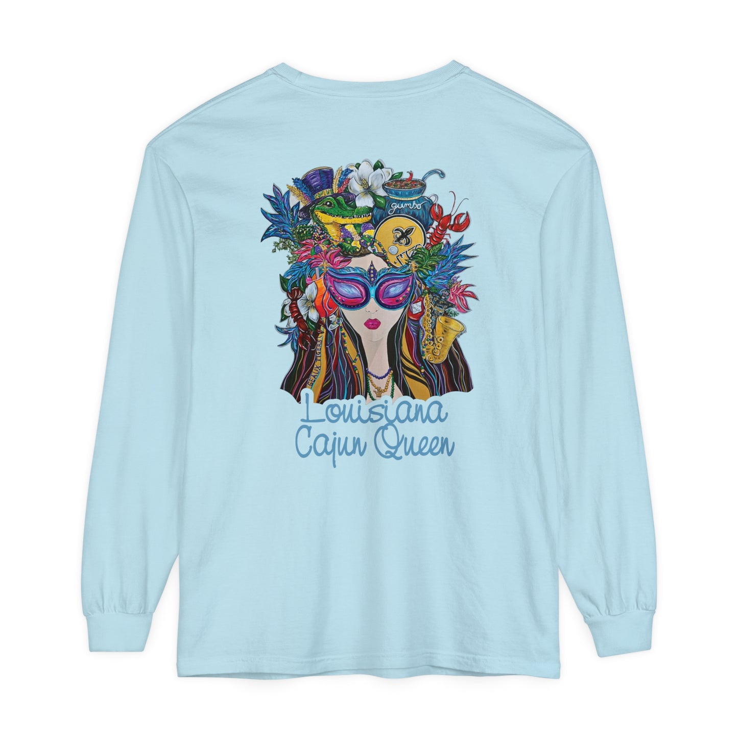 LA Cajun Queen Long Sleeve T-Shirt