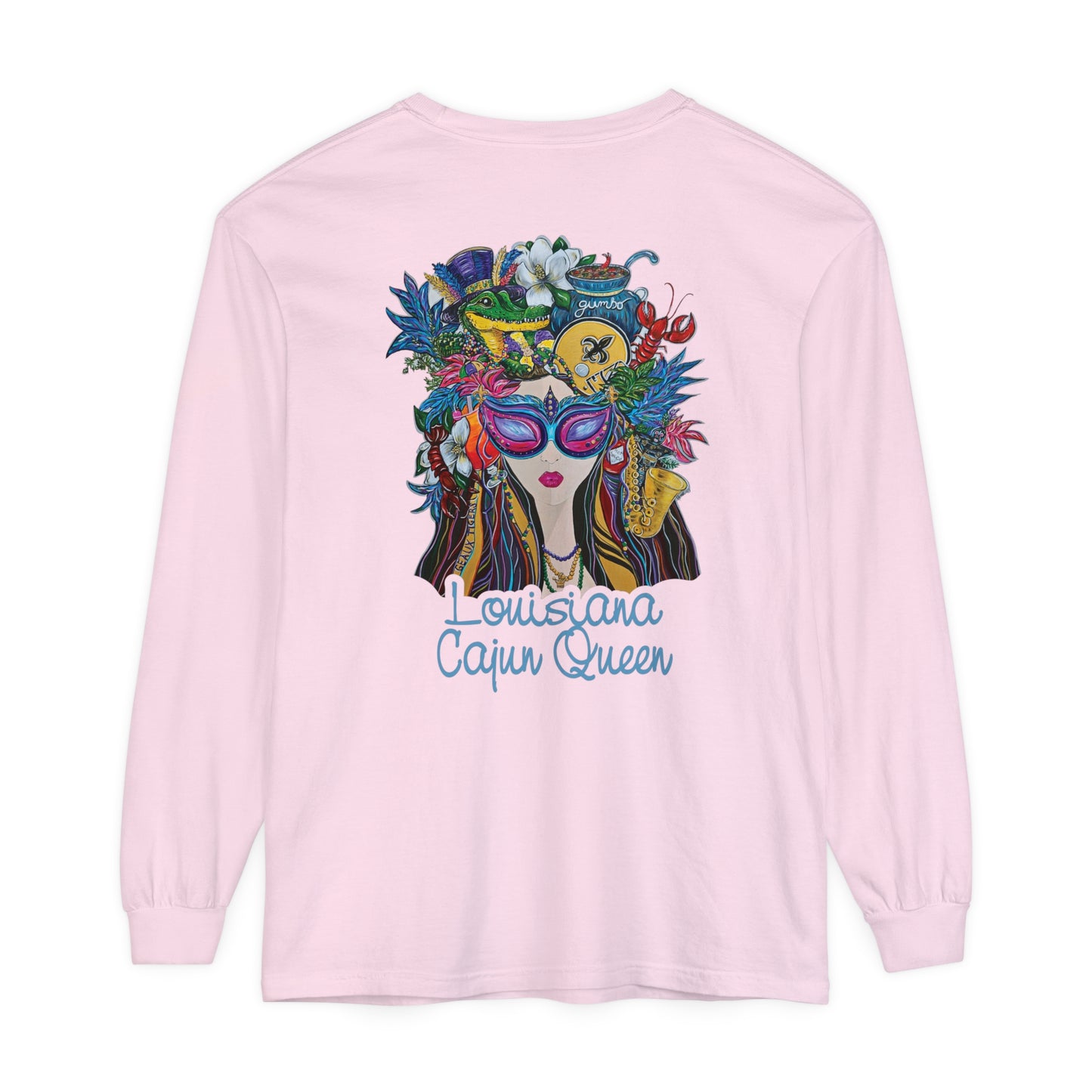 LA Cajun Queen Long Sleeve T-Shirt