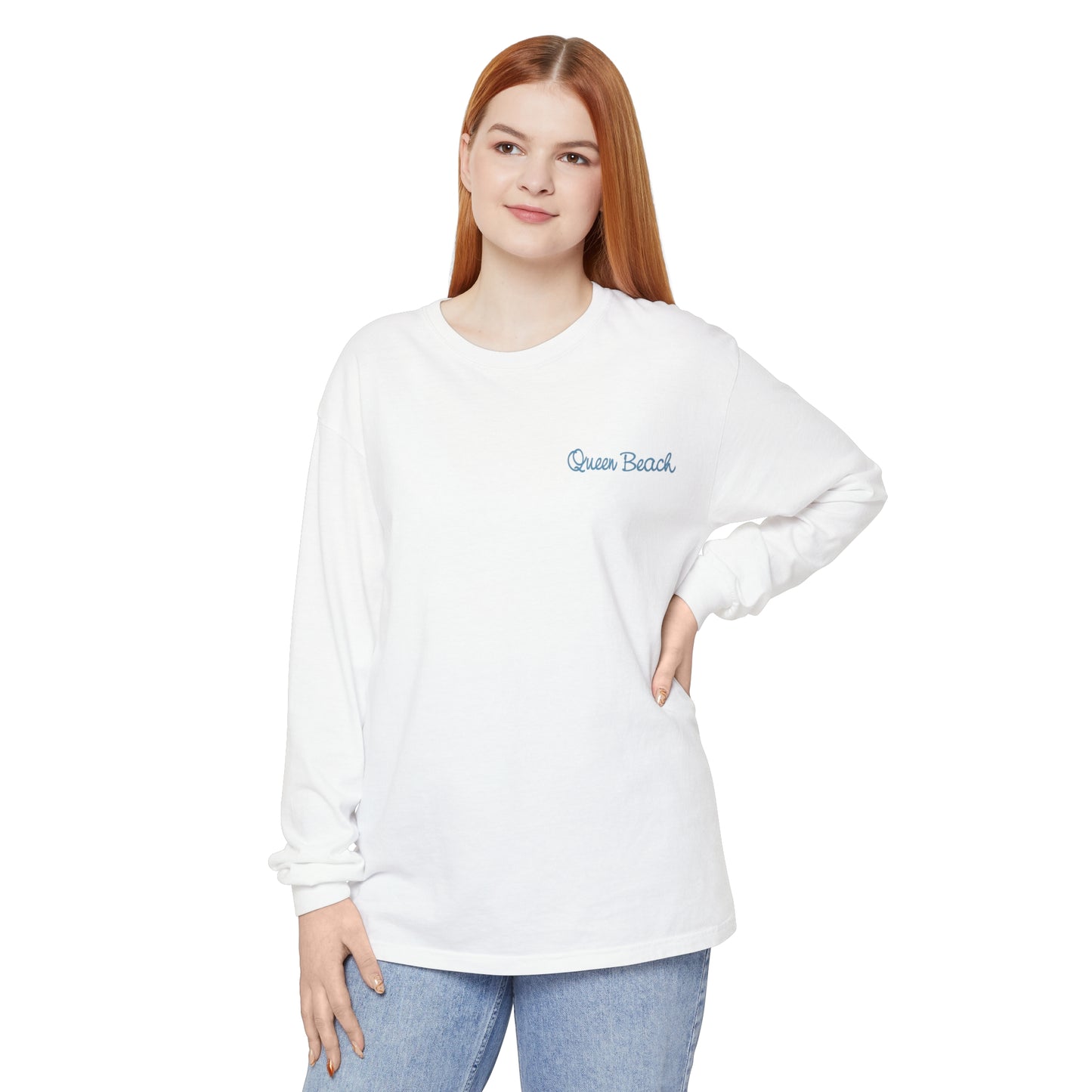 Queen Beach Long Sleeve T-Shirt