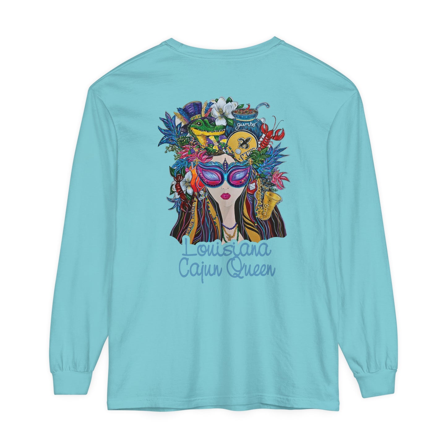 LA Cajun Queen Long Sleeve T-Shirt