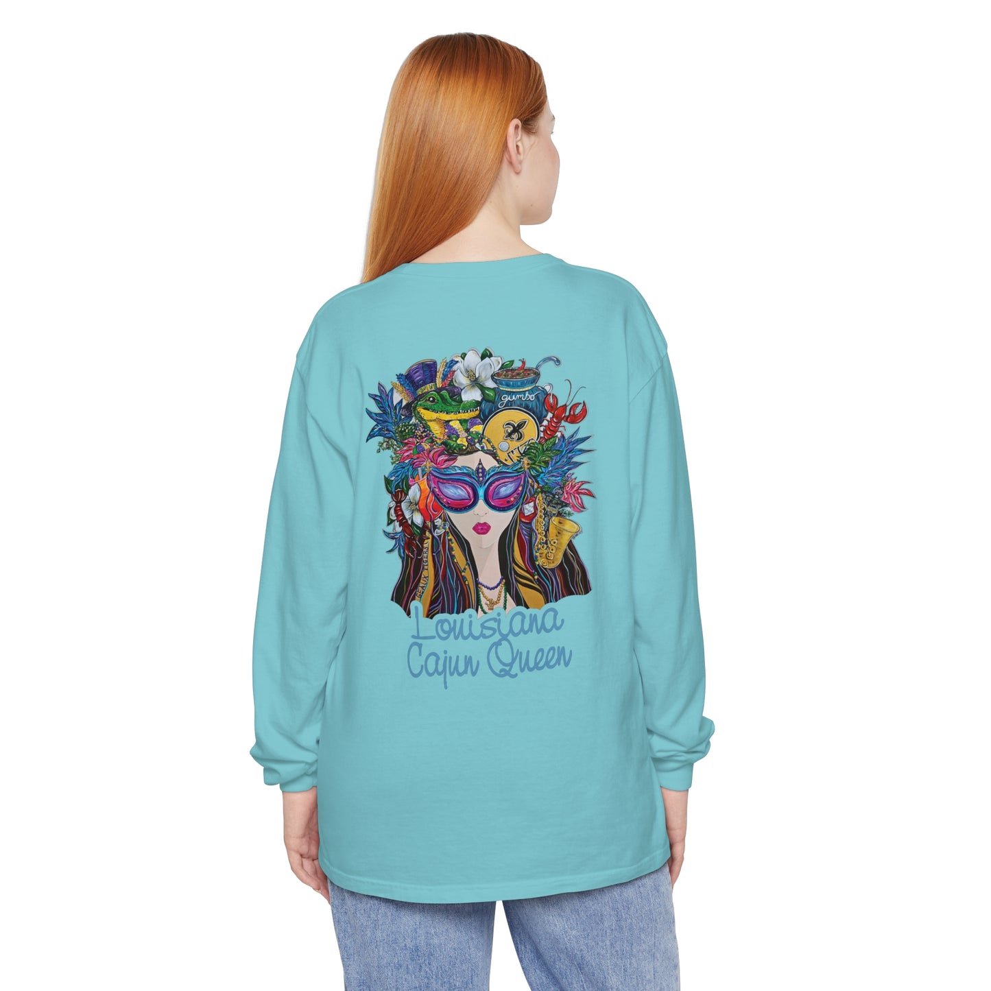 LA Cajun Queen Long Sleeve T-Shirt