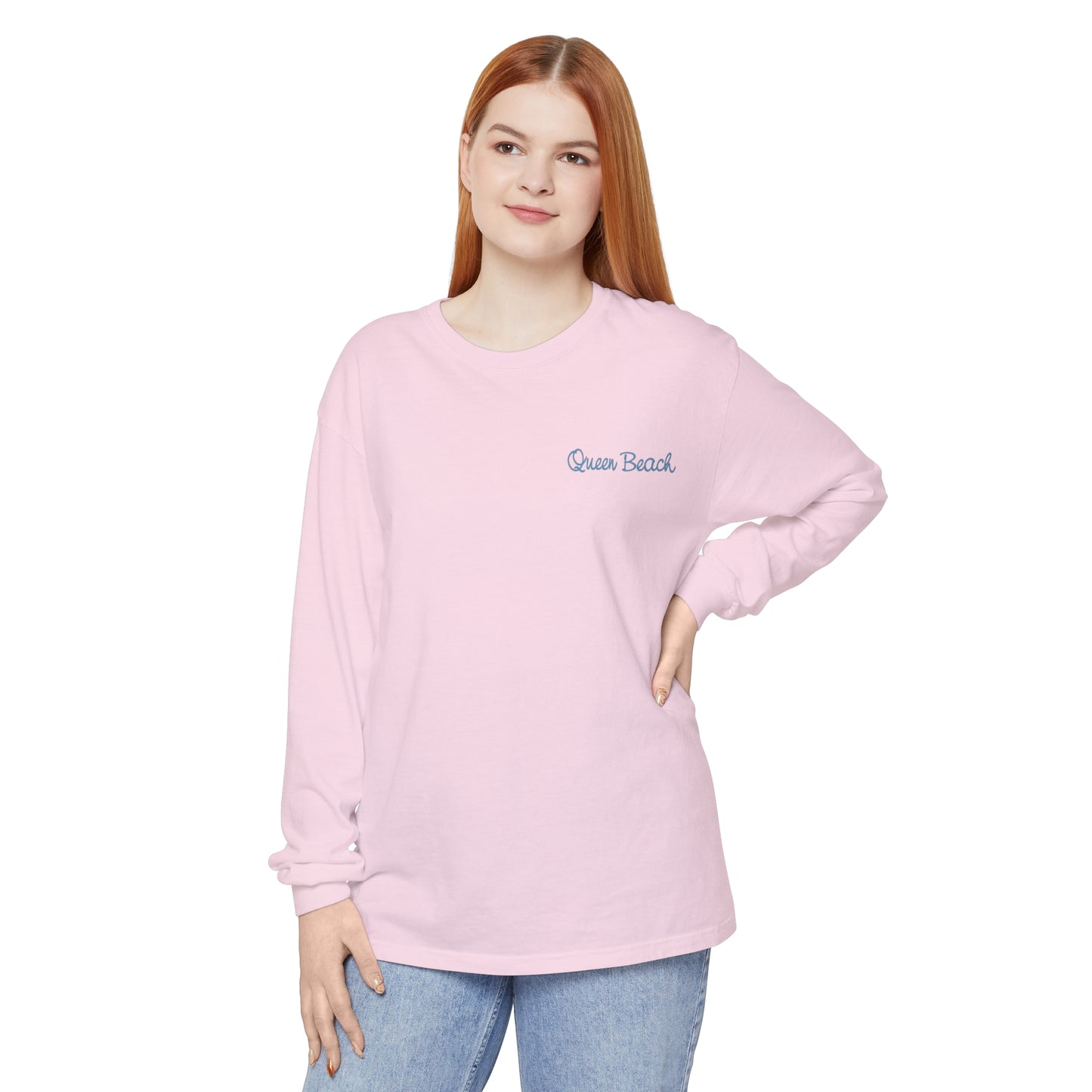 Queen Beach Long Sleeve T-Shirt