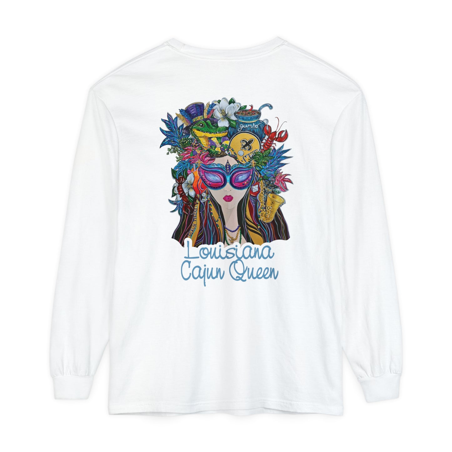 LA Cajun Queen Long Sleeve T-Shirt