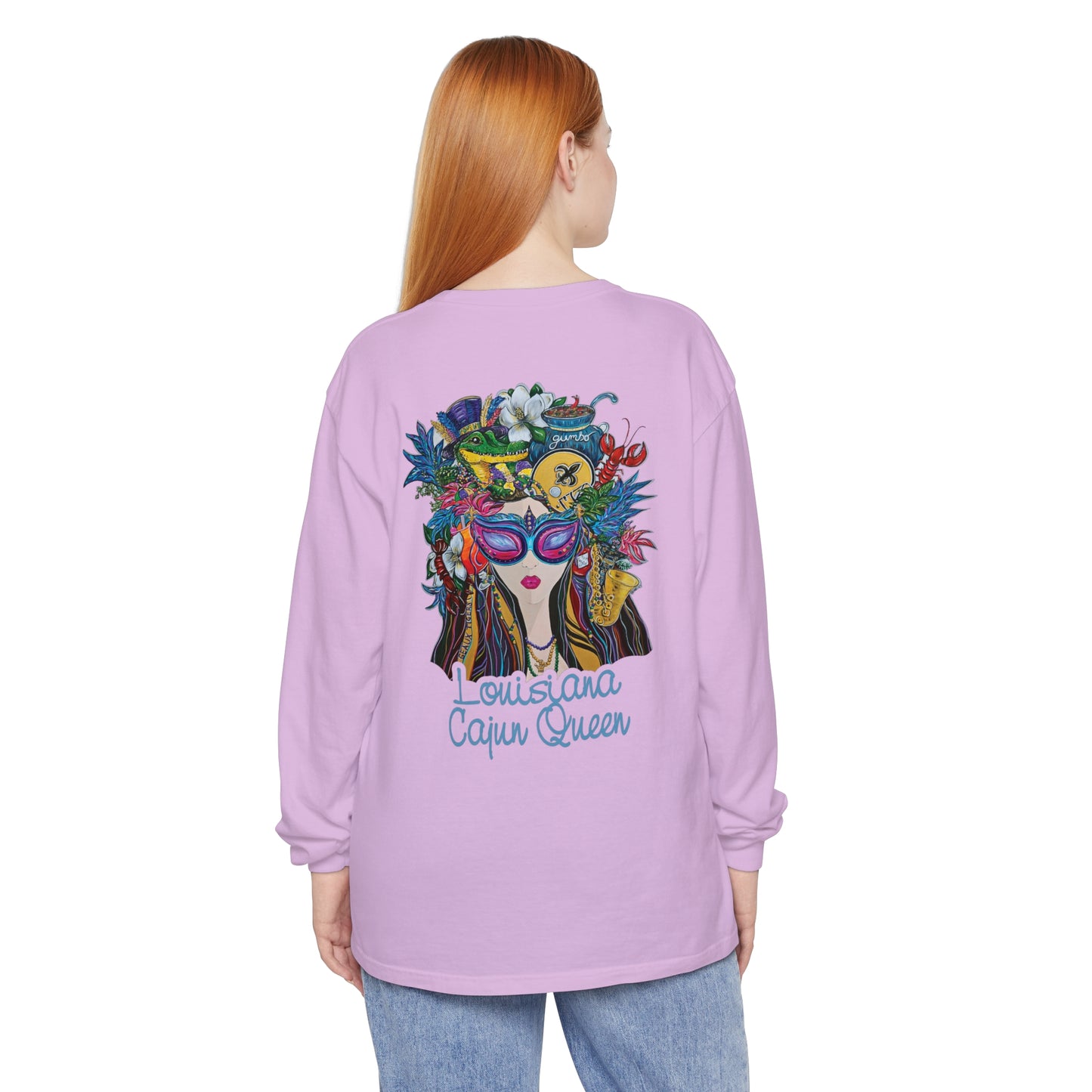 LA Cajun Queen Long Sleeve T-Shirt