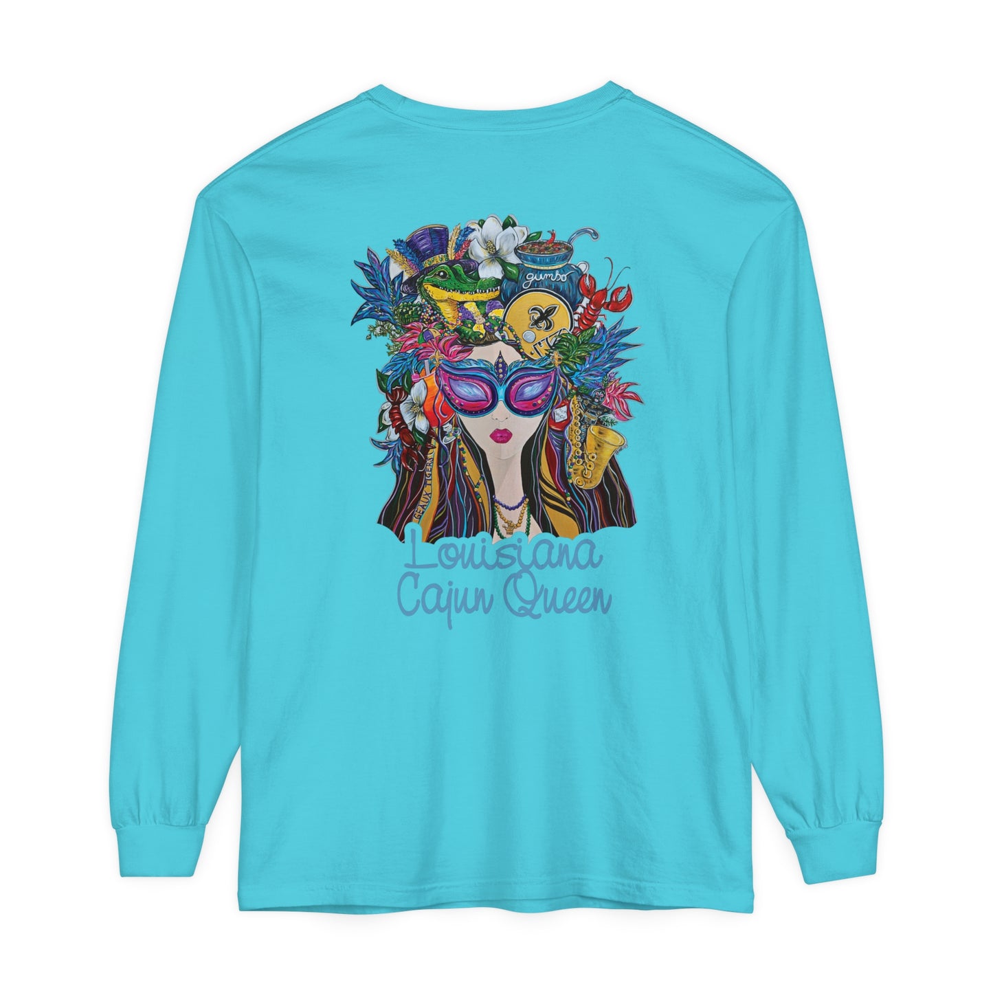 LA Cajun Queen Long Sleeve T-Shirt