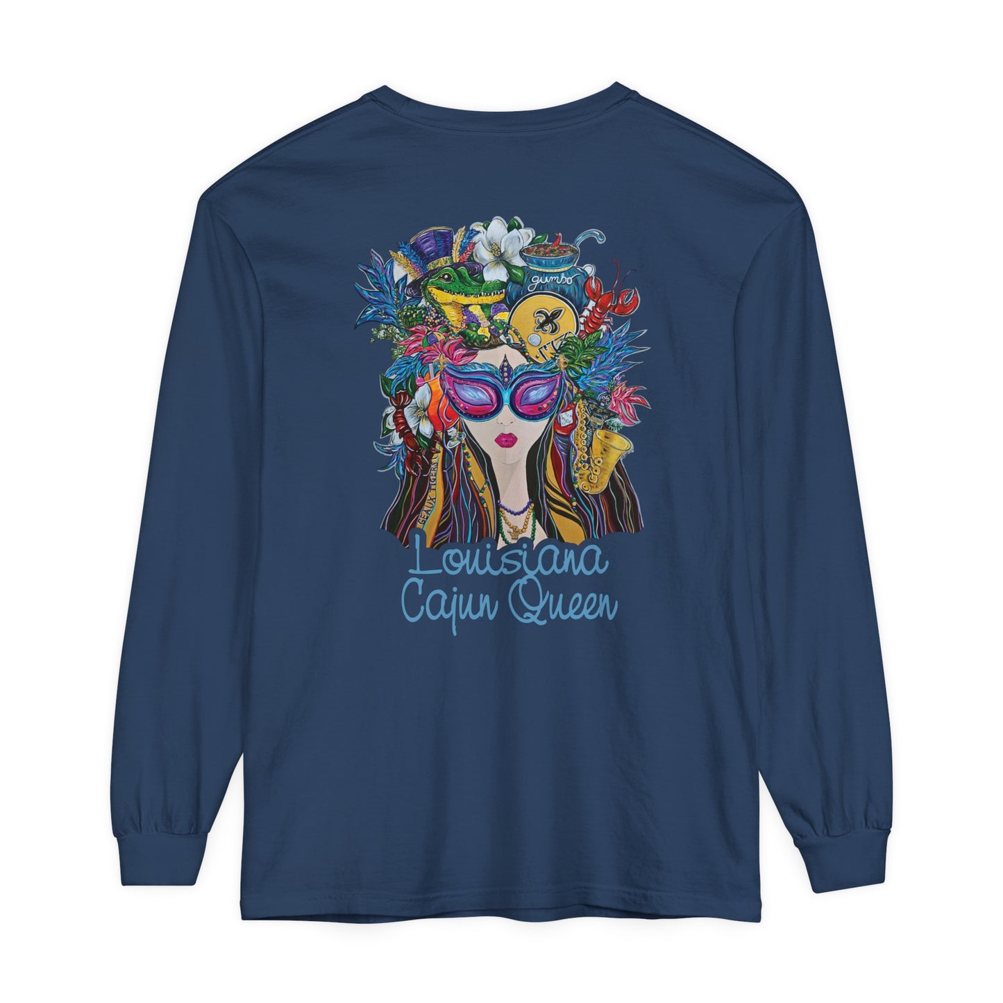 LA Cajun Queen Long Sleeve T-Shirt