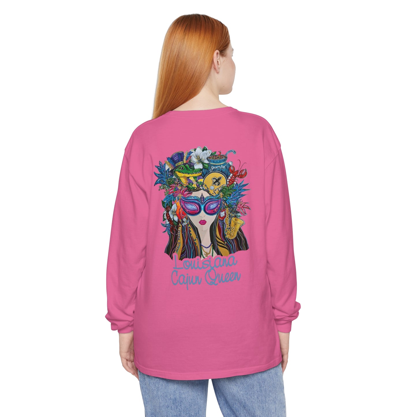 LA Cajun Queen Long Sleeve T-Shirt