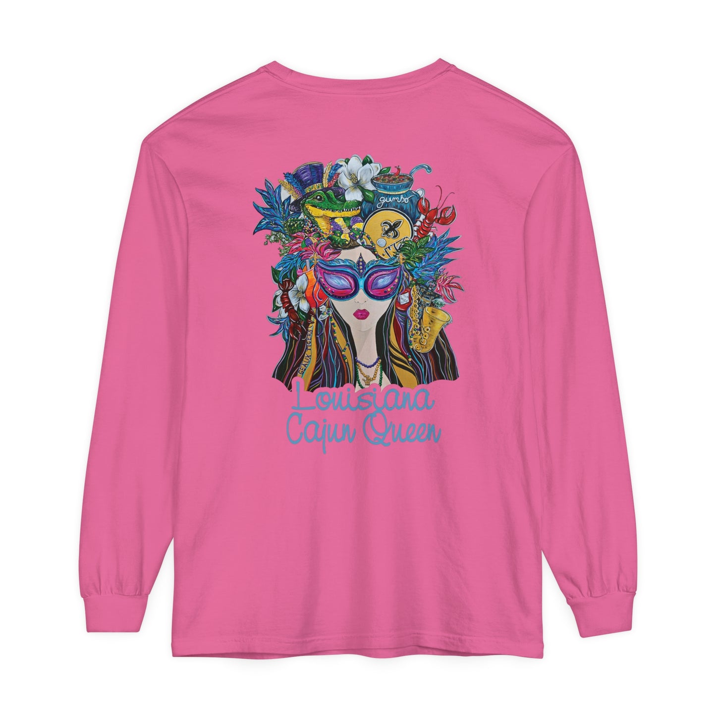 LA Cajun Queen Long Sleeve T-Shirt