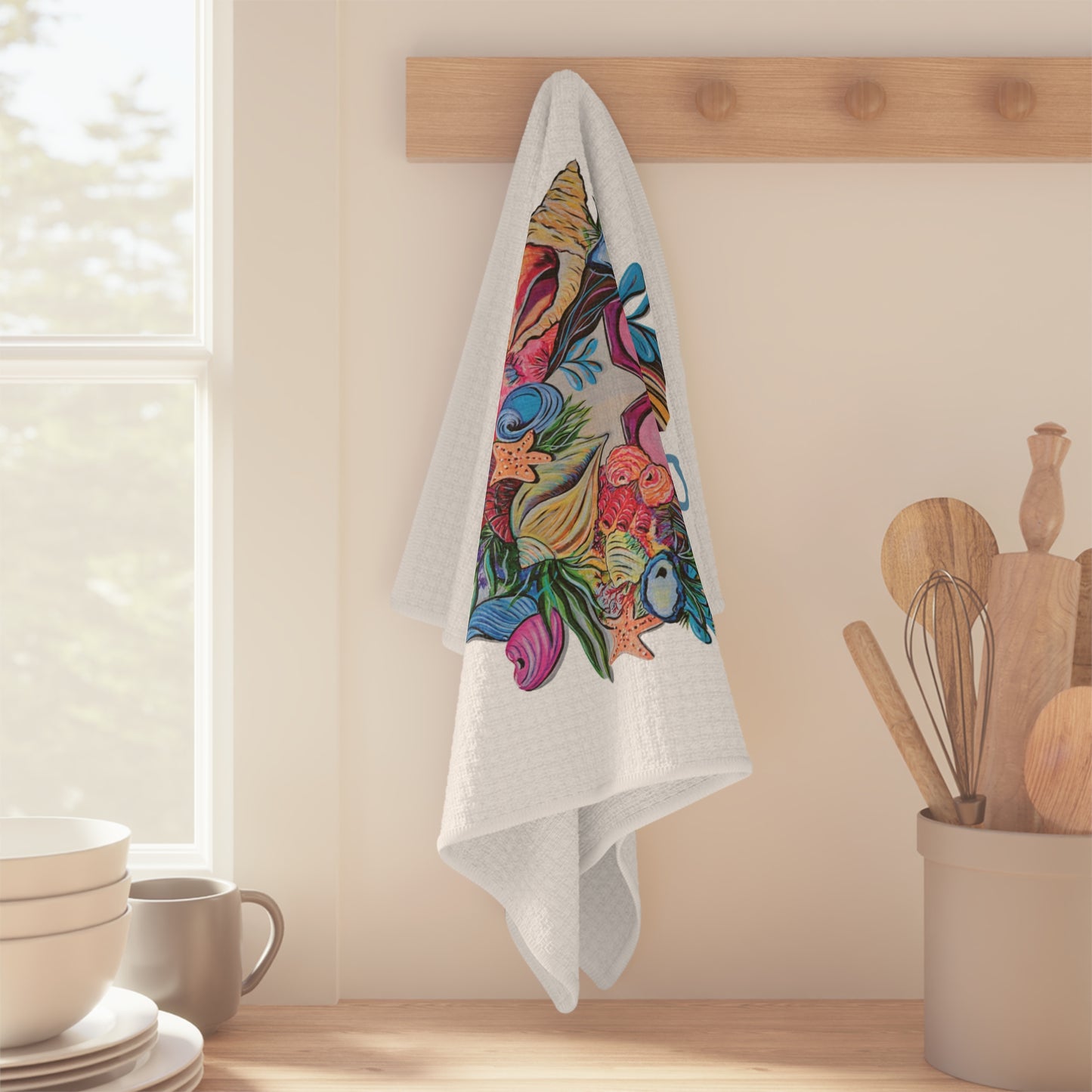 Queen Beach Microfiber Tea Towel